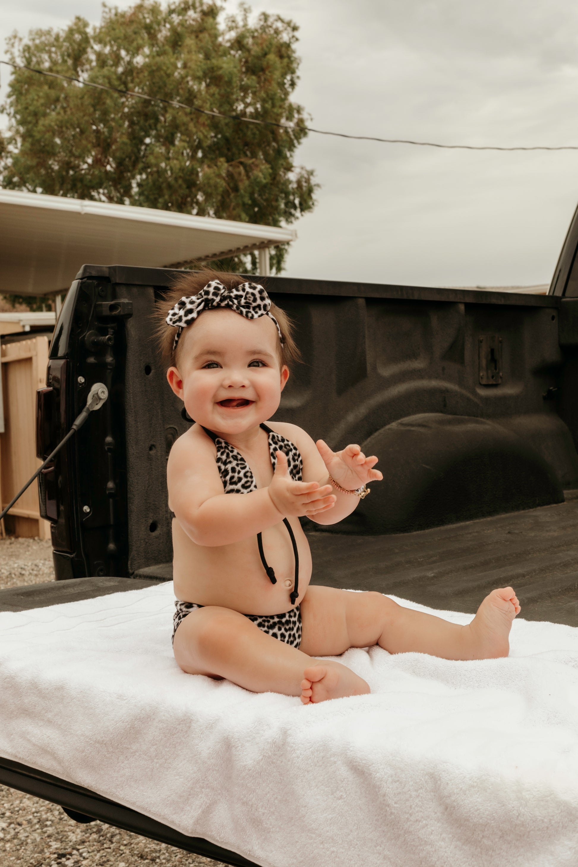 Baby Girl Headband Bows For Swimming