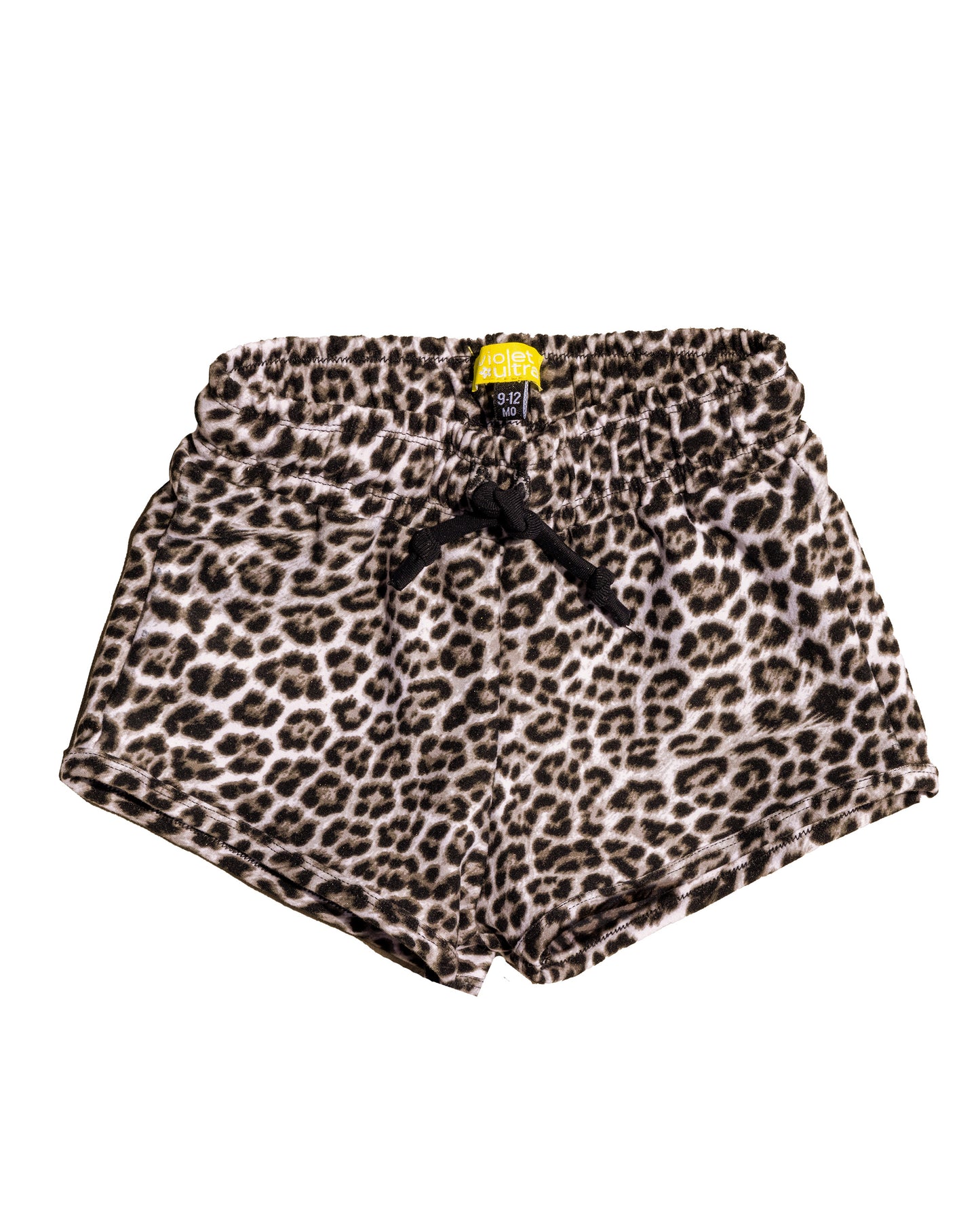 Newborn and toddler size cheetah swim trunk short